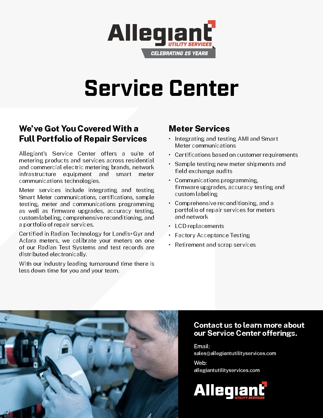 Service Center Information